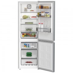 Whirlpool Ψυγειοκαταψύκτης 316lt NoFrost Υ186.5xΠ59.5xΒ66.3εκ. Ασημί WHK 25364 XP4E1